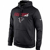 Men's Atlanta Falcons Nike Kick Off Staff Performance Pullover Hoodie - Black,baseball caps,new era cap wholesale,wholesale hats